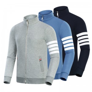 Весна и осень Новый четыре бара хлопковой мода повседневная маленькая стенд воротнич